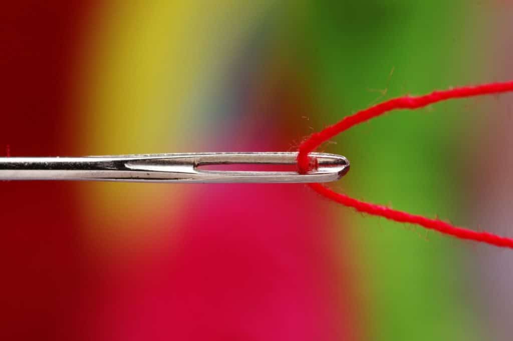 nål og tråd